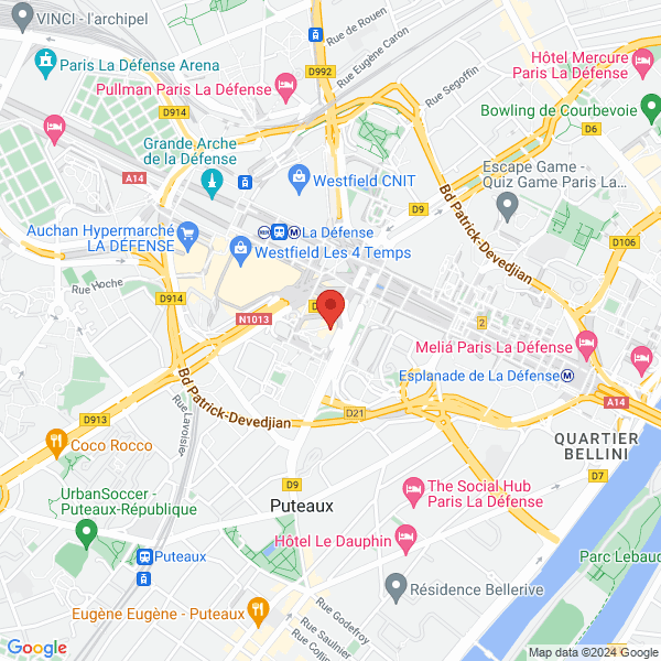 Puteaux - Google map